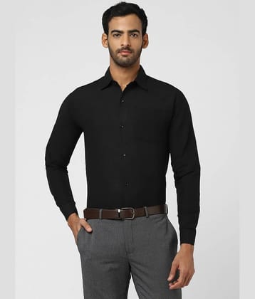DESHBANDHU DBK - Black Cotton Regular Fit Men's Formal Shirt ( Pack of 1 )