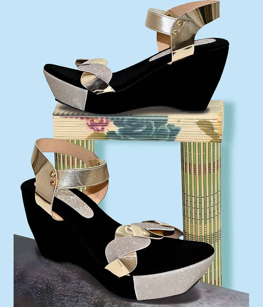 Altek Gold Women's Sandal Heels