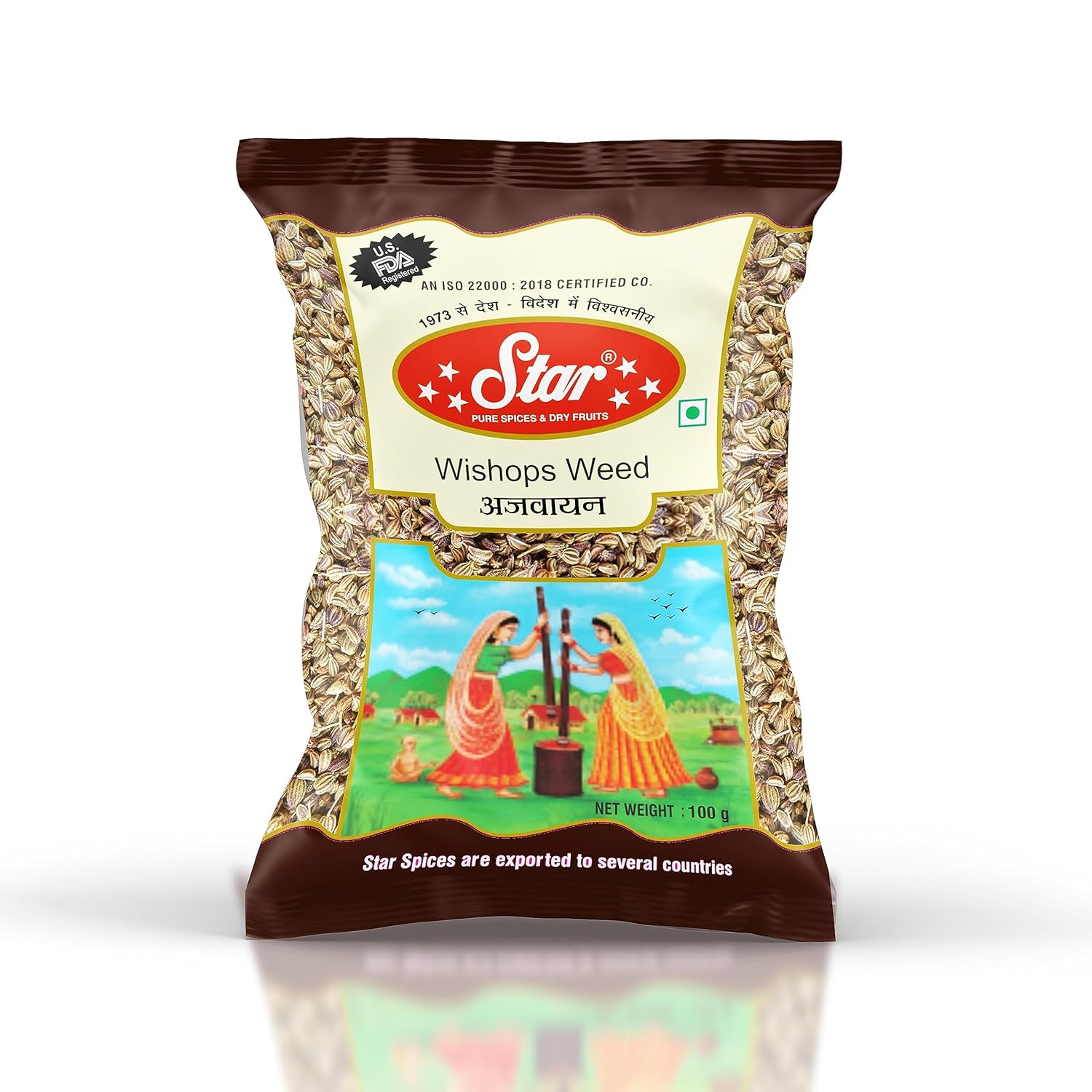 Star Spices Ajwain Whole, 50 gm - Pack of 3
