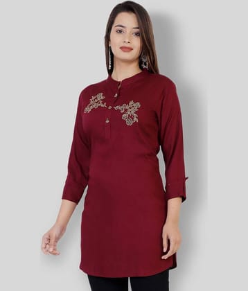Rayon Short Kurti For Women (Pack of 1)