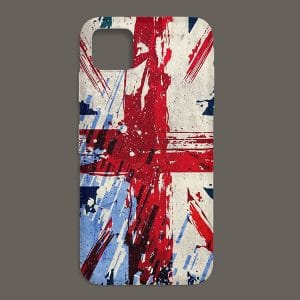 British Union Jack Flag Printed Soft Silicone Mobile Back Cover