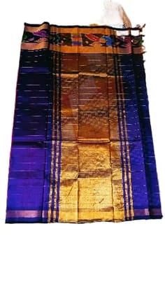 Elegant Red and Gold Embroidered Saree