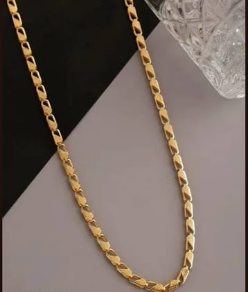 Fadiso Fashion Gold Plated Chain ( Set of 1 )
