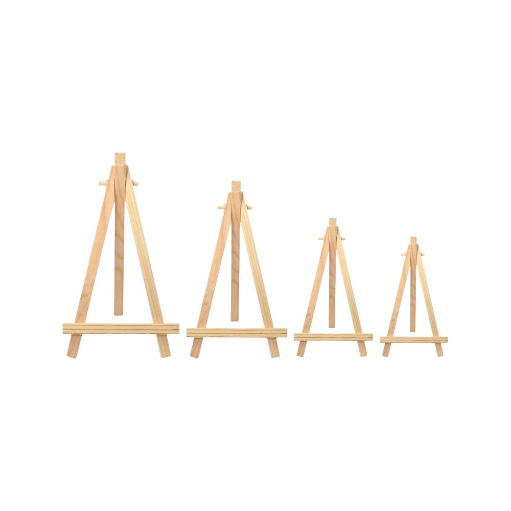 Canvazo Wooden Easel & Multipurpose Tripod Stand - 4 to 10 Inches-8"
