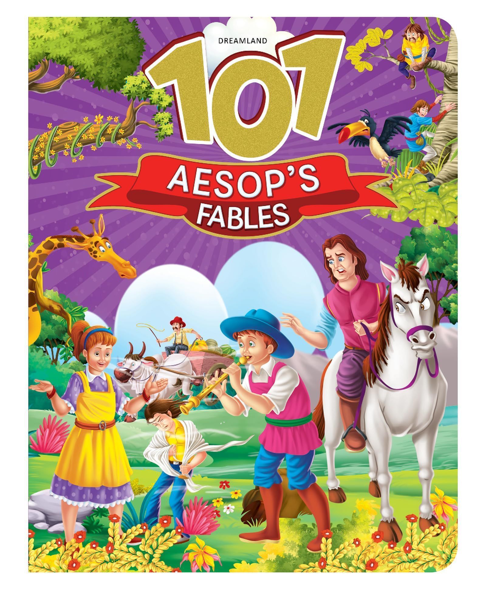 101 Aesop's Fables with Moral (New Edition) [Paperback] Dreamland Publications [Paperback] Dreamland Publications