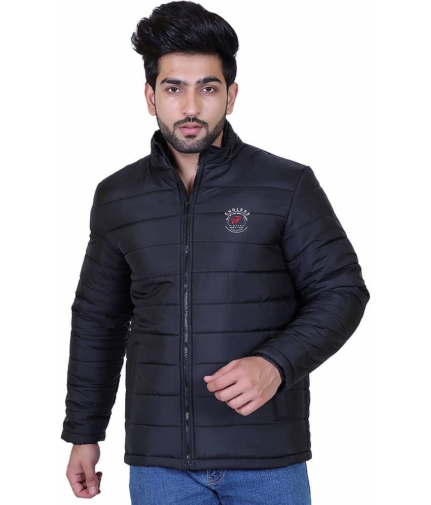 IF-INDIAN FORT Polyester Men's Quilted & Bomber Jacket - Red ( Pack of 1 )