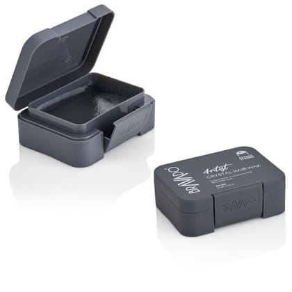 BRAVADO Artist Crystal Extraa Strong Hold Hair Wax for Men ? Easy to restyle, Ultimate Hold & Natural Shine | Hair Cream, Extra Strong Hold Wax, Hair Styling Wax, Hair Clay, Hair Gel | All Hair| 75g