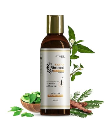 Myupchar Ayurveda Keshart Bhringraj Anti-Dandruff Shampoo Liquid - 200 Ml |100% Ayurvedic