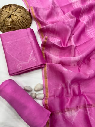 Chanderi Silk Suit Set