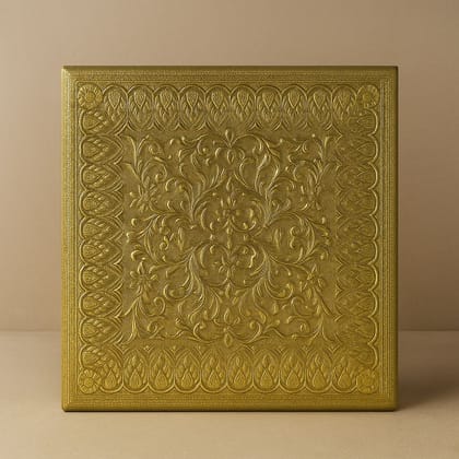 Brass pooja chowki   size  16x16