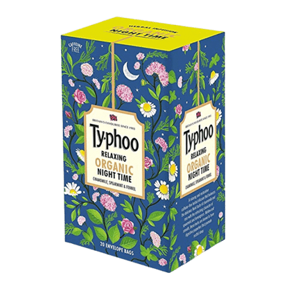 Typhoo Relaxing Organic Night Time Tea Bags (20 Tea Bags)