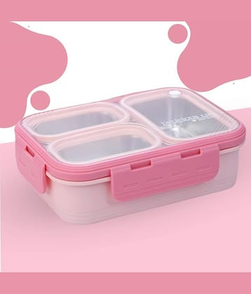 iview kitchenware Kids/School/Office Stainless Steel Lunch Box 1 - Container ( Pack of 1 )