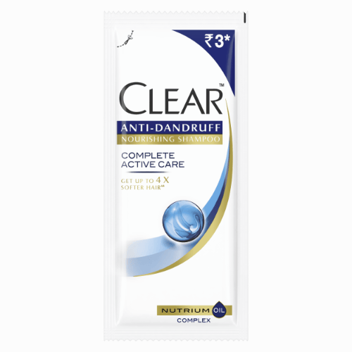 Clear Hair Shampoo Complete Active Care Anti Dandruff Rs.3/-