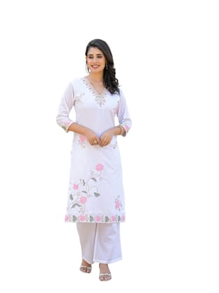 Women Solid Color Kurta Set with Dupatta | Graceful Traditional Outfit for Special Occasions