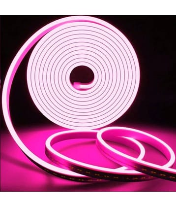 DAYBETTER Resin Neon Light Pink Color 5 meter Waterproof Pendant Pink - Pack of 1