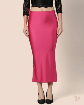 Straight Fit Saree Shaper - Glam Pink-S / Glam Pink