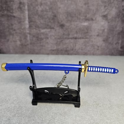 Katana Keychain (Blue)