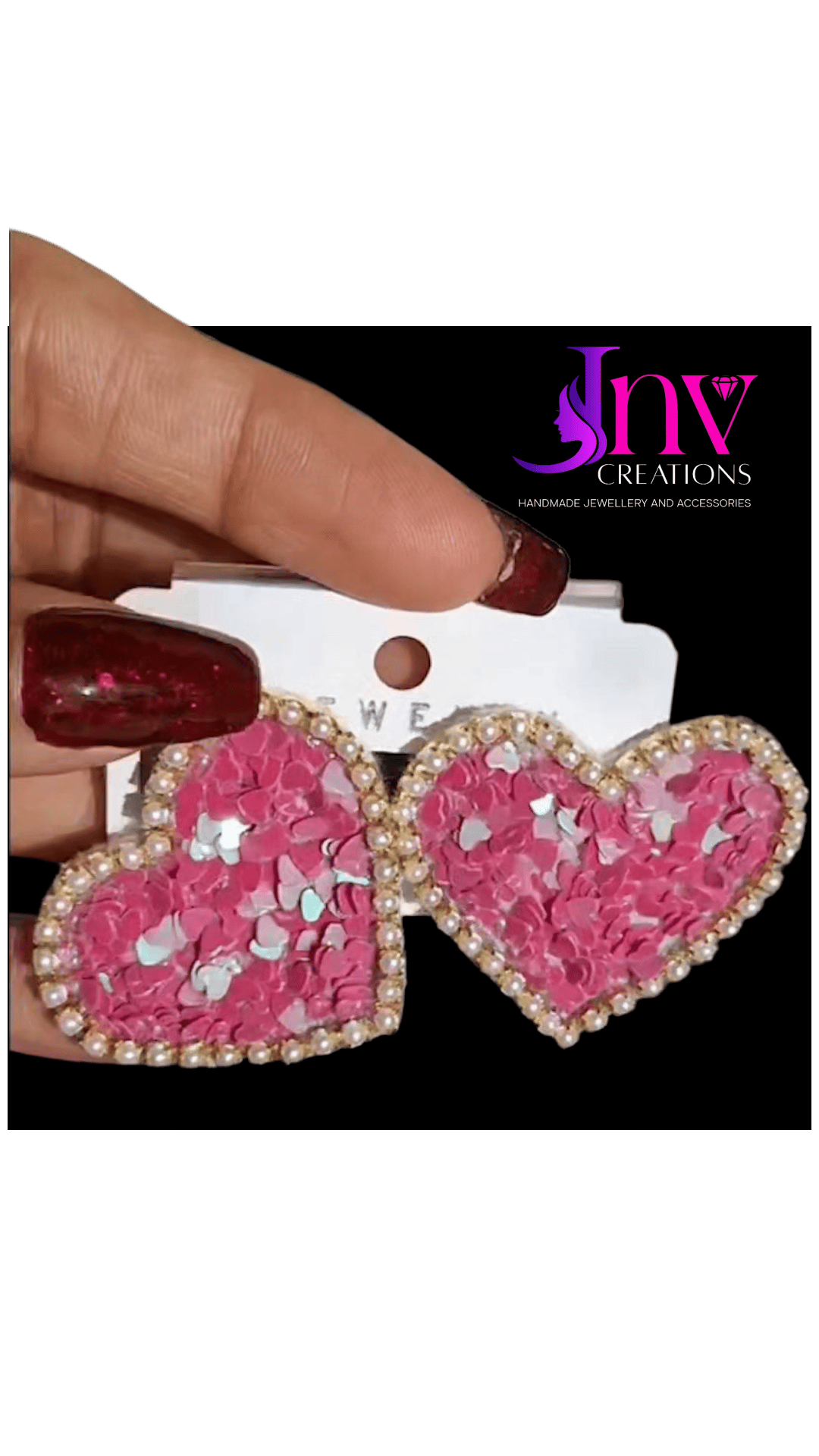 Heart earrings
