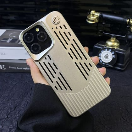 iPhone Series New Curved Matte Case With Camera Bumper-iPhone 15 / Titanium