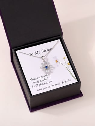 Sparkles Blue Sapphire Pendant For Women