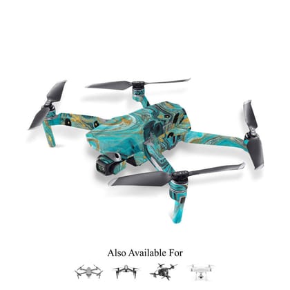 Blue Gold Drone Skin Blue Gold Drone Skin - Default Title