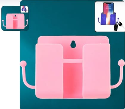 1 Pc Blue Wall mount Mobile Stand With Hook