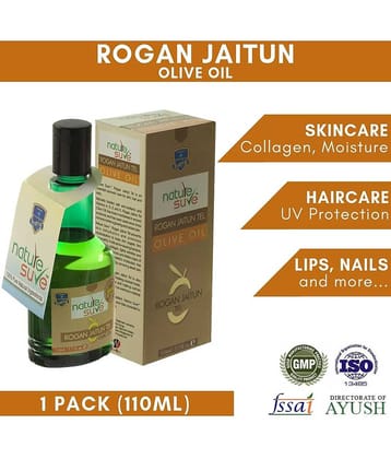Nature Sure Rogan Jaitun Tail (Olive Oil) for Men & Women - 1 Pack (110ml)