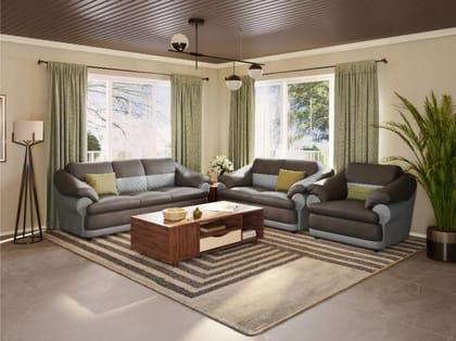 Jinerio Nx 3 Seater Sofa (Espresso)
