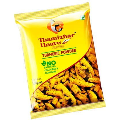 Thamizhar Unavu Turmeric Powder Manjal 100gm pack  by TryMe International ImpoExpo