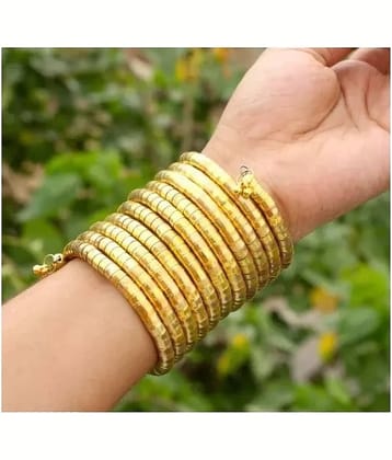 Samridhi DC Gold Bangle ( Pack of 1 )