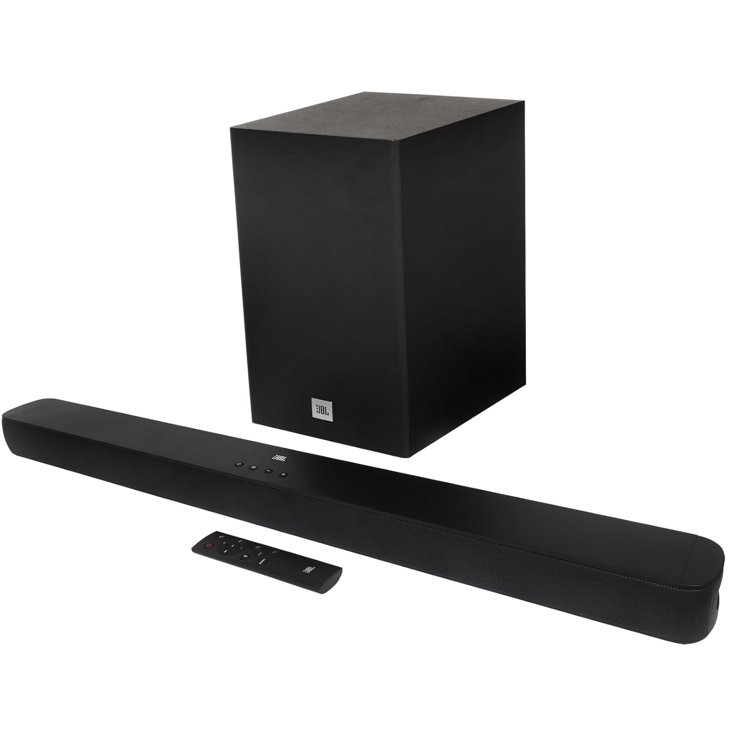 JBL Cinema SB180 Wireless Subwoofer for Extra Deep Bass, 2.1 Channel Home Theatre with Remote, (220W)