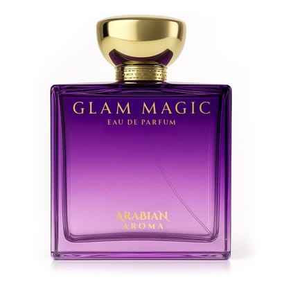 Arabian Aroma Glam Magic Women's Perfume | Long Lasting Perfumes for Women | Floral Perfume -Women and Girls' perfume | Eau De Parfum (100ml) Arabian Aroma Glam Magic Women's Perfume | Long Lasting Perfumes for Women | Floral Perfume -Women and Girls' pe