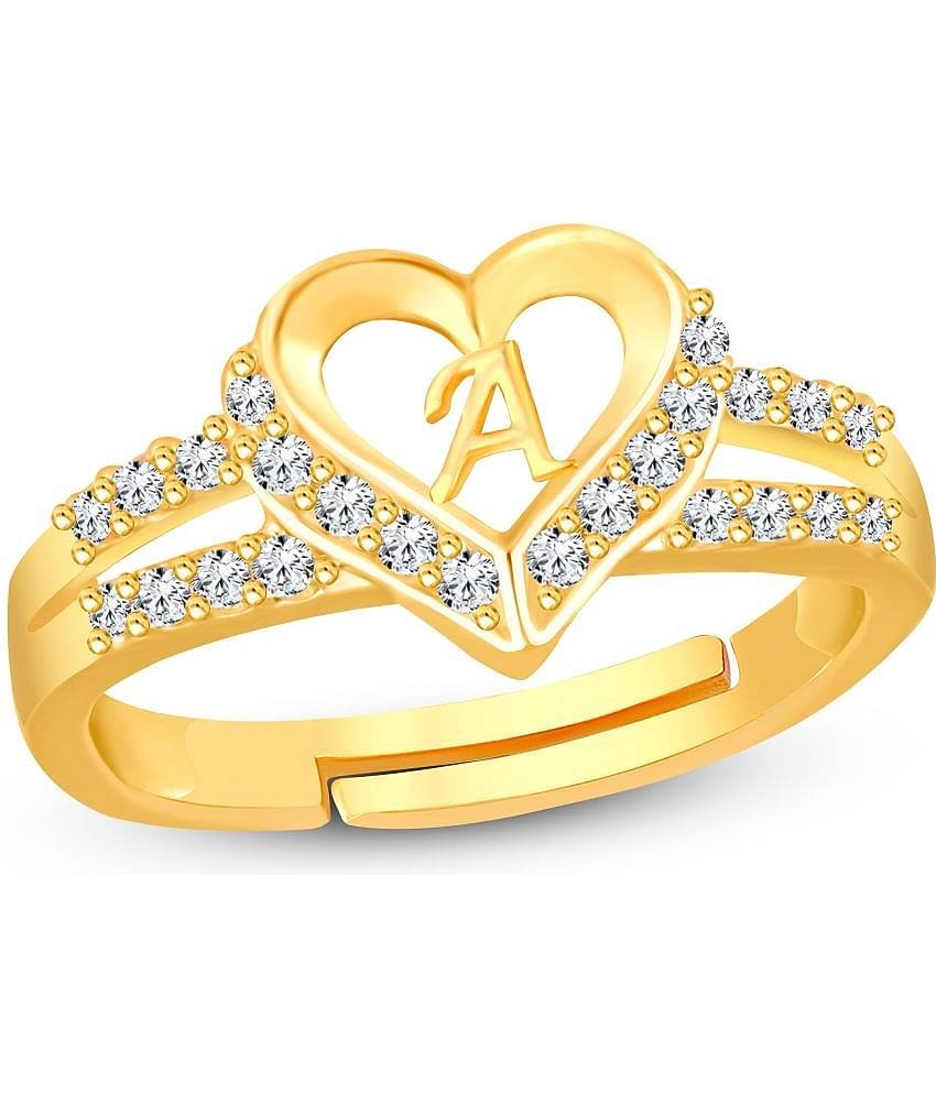 HEER COLLECTION - Gold Rings ( Pack of 1 )