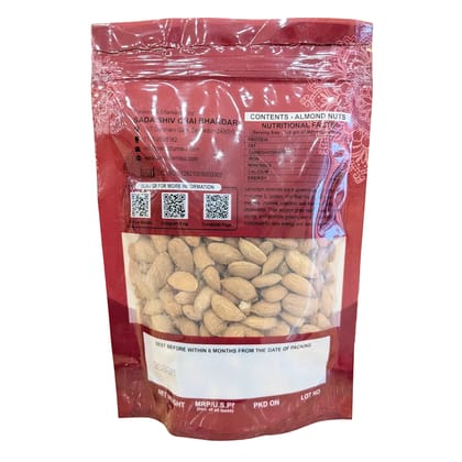 Sarvottam Gurbandi Whole Almonds 250g | Premium Quality | Rich Nutrients | Natural Healthy Dry Fruits