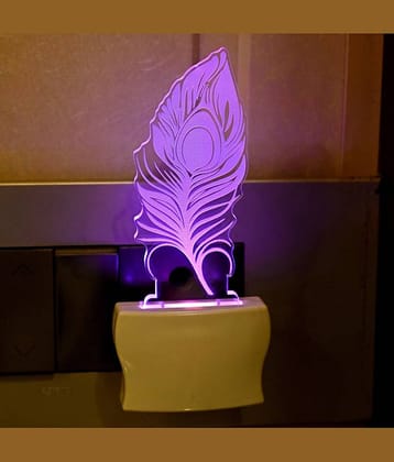 Somil - Multicolor Night Lamp ( Pack of 1 )