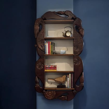 Wooden Book Shelf : Zarish 5