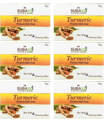 Subaxo - Skin Whitening Soap for All Skin Type ( Pack of 6 )