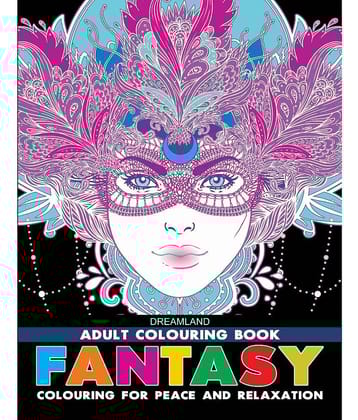 Fantasy- Colouring Book for Adults - Colouring Books for Peace and Relaxation Book
