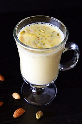 Hot Badam Milk