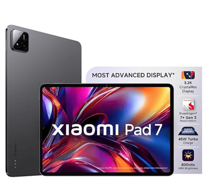 Xiaomi Pad 7 12 GB + 256 GB, Graphite Grey, Standard