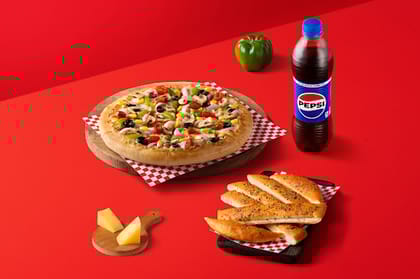 Hut Treat Meal For 2 - Veg