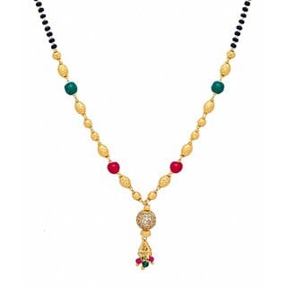 Arch Fashion Gold Plated Brass  Copper Festive/Designer Mangalsutra