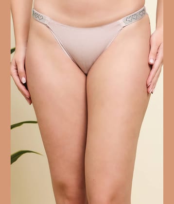 PrettyCat Pack of 1 Lace Bikini For Women ( Mauve )