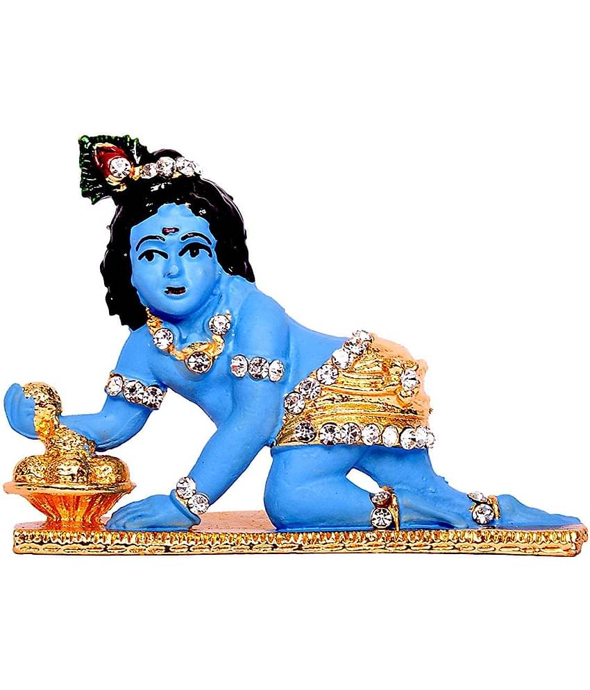 RUDRA DIVINE Krishna Brass Idol