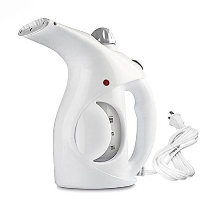 Ketmart 2 In 1 Plastic Electric Iron Portable Handheld Garment And Facial Steamer, Medium (Multicolour, Pink &White) - 1000 Watts Ketmart 2 In 1 Plastic Electric Iron Portable Handheld Garment And Facial Steamer, Medium (Multicolour, Pink &White) - 1000 