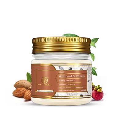 Khadi Natural Almond & Kokum Body Butter - 100gm Sale Khadi Natural Almond & Kokum Body Butter - 100gm Sale