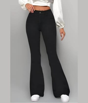 Broadstar - Black Cotton Bootcut Women's Jeans ( Pack of 1 )