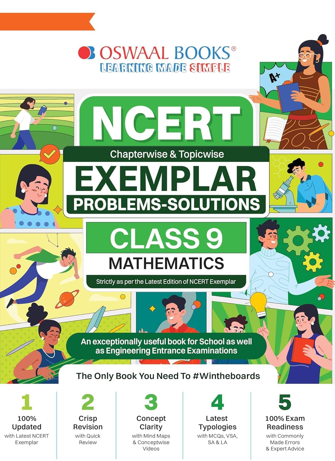 OSWAAL NCERT EXEMPLAR PROBLEM SOLUTION MATHS CLASS 9 FOR 202Y6 EXAMS || OSEXEMA9 [Paperback] [Oct 30, 2024] Arihant