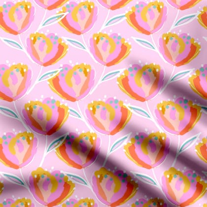 Floral Fusion - 3-Cotton