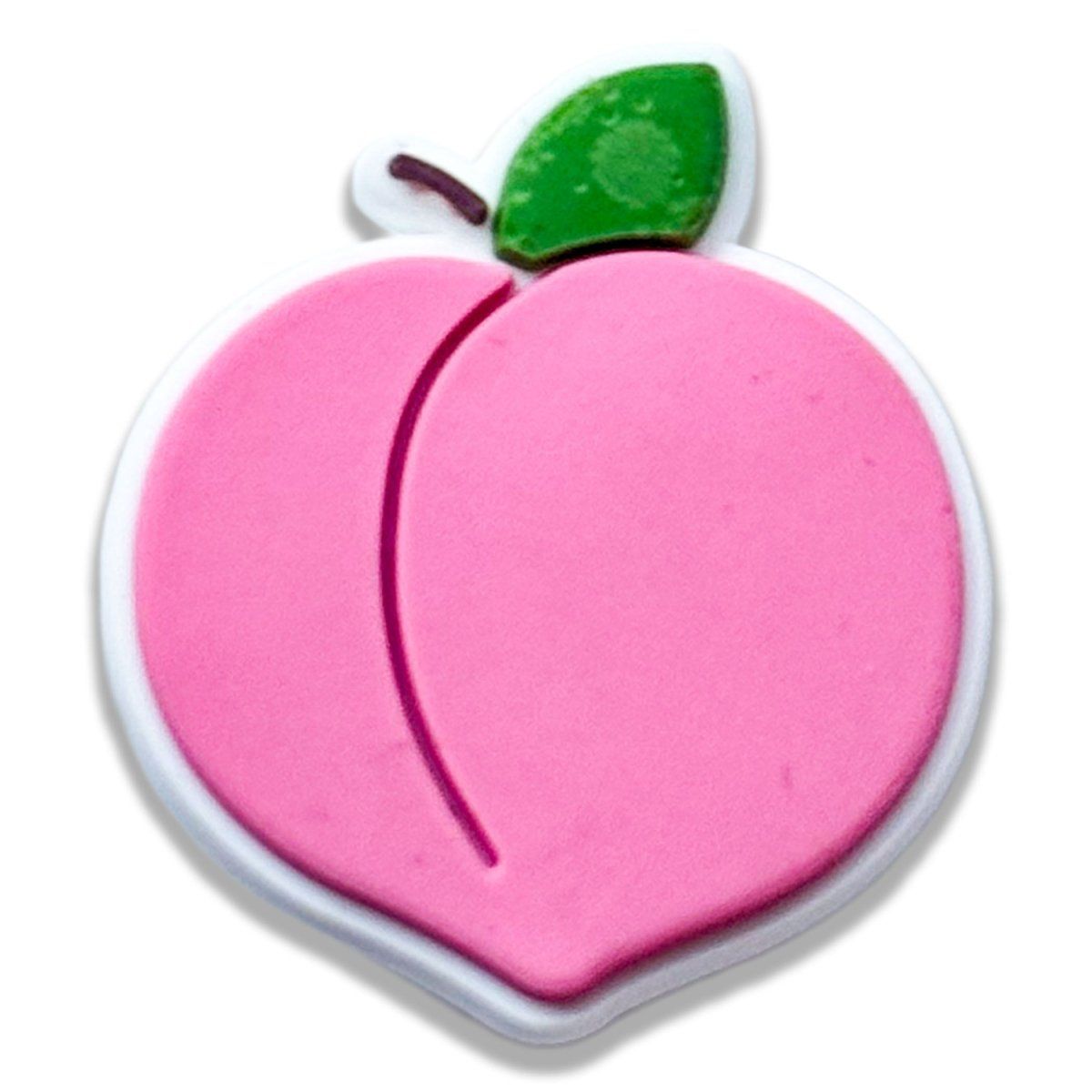 Peach Fruit Shoe Charm